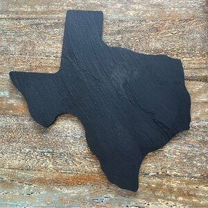🧀 Slate Stone 14” x 14” Texas Shaped Cheese Board